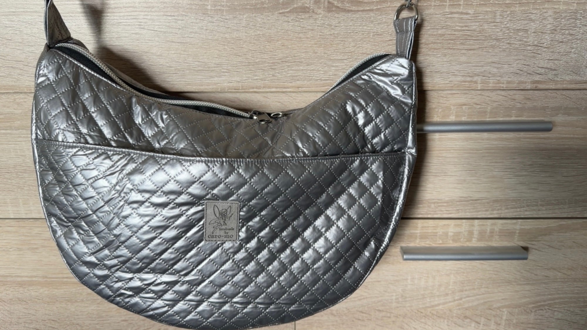 Bananentasche / half moon bag / Umhängetasche M