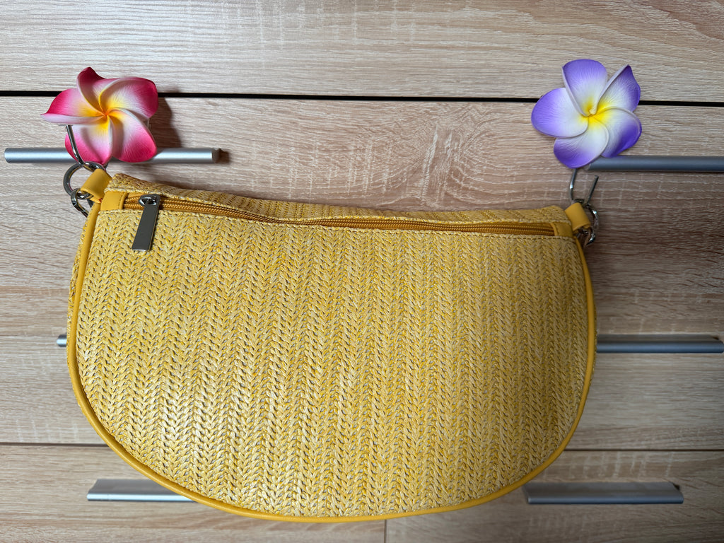 Crossbody Bag/ Umhängetasche / Gürteltasche/ Bauchtasche sonnengelb