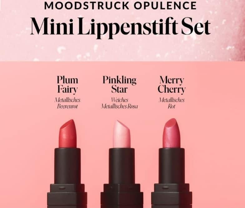 Mini Lippenstifte 3 er Set