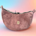Bananentasche / half moon bag / Umhängetasche S / Cord