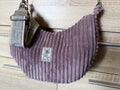 Bananentasche / half moon bag / Umhängetasche S / Cord