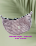 Bananentasche / half moon bag / Umhängetasche M / Cord